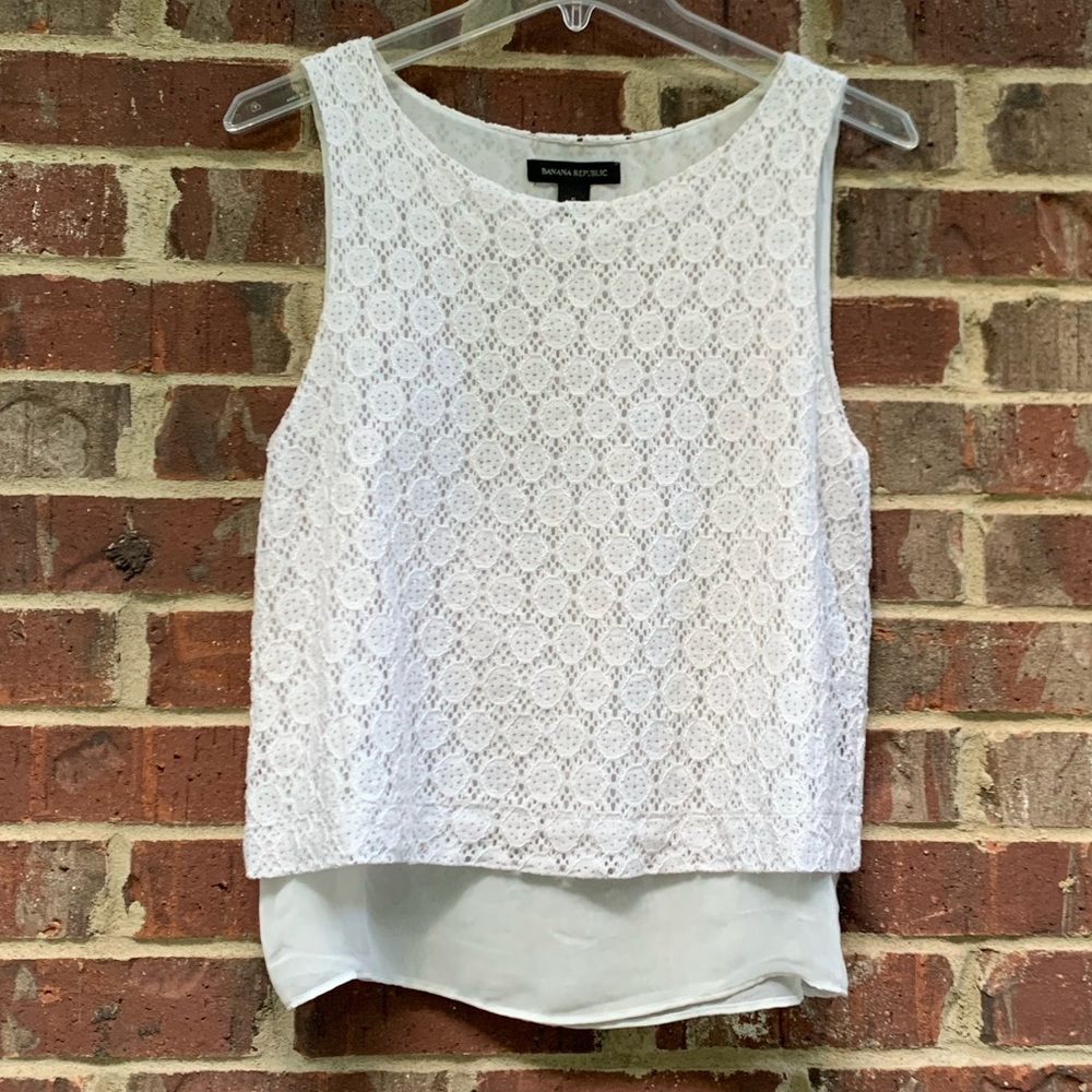 Banana Republic Women’s Dressy Blouse/Tank, Size Small